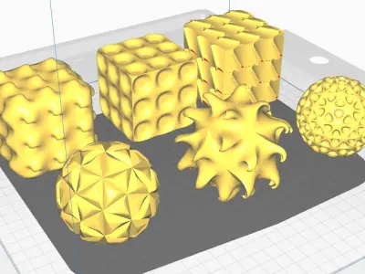 Art Decoration 3D Model Collection