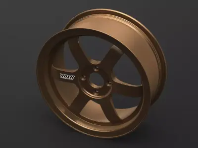 RAYS Volk TE37 3D print model