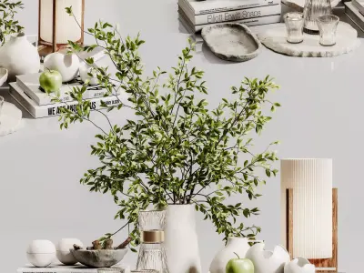 decorative set 151 3D model