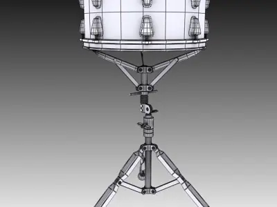 Snare Drum 3D model