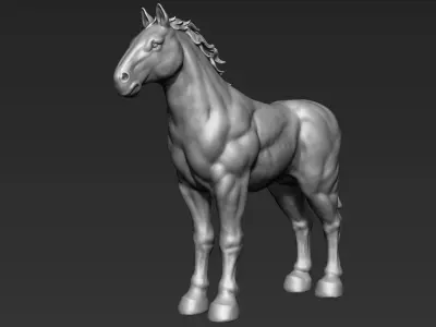 War Horse 3D model