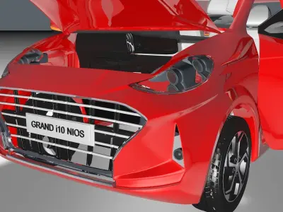Car Intirior 3D model