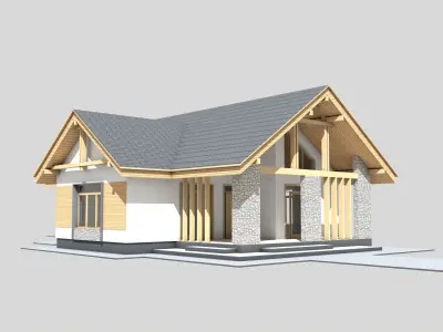 Country House Sylvania Free 3D model