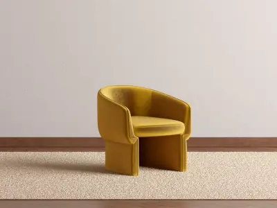 Fresia Chair 3D model
