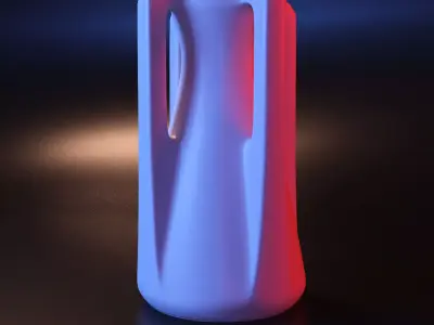 Vase geometric roman stl  3D print model
