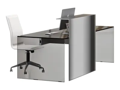 gallotti and radice air desk modesty 3D model