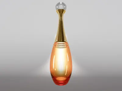 Perfume Bottle 01 3D model