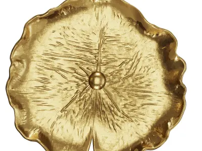 Lotus Leaf Wall Sculpture 3D model
