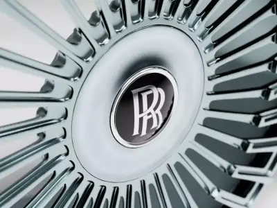 Vossen UV5 car Ring Low-poly 3D model