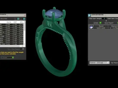 ring code 115 3D print model