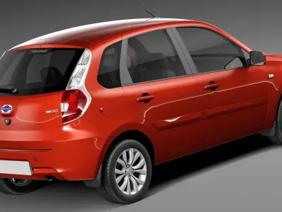 Datsun Mi-Do 2015 3D model