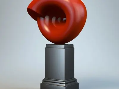 Abstract Figure 3D model