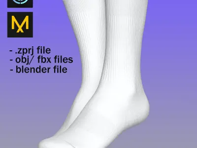 Socks sport 3D model
