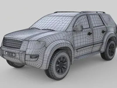 Generic Car SUV 2006 3D model