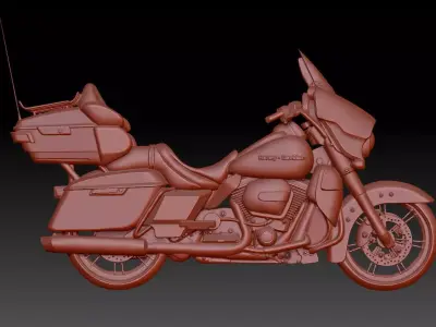Moto car 3D print model