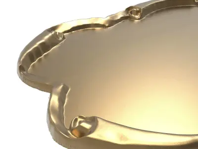 Carved Picture Frame 3D model