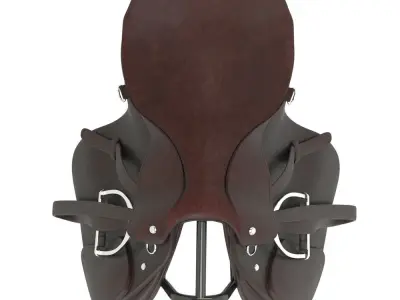Horse saddle  3D model