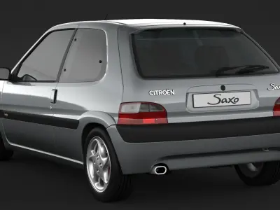 Citroen Saxo VTS 3D model