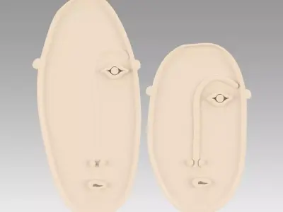 Face Tray  3D print model