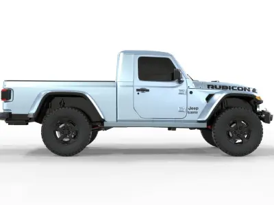 Jeep Gladiator 2020 Pick Up  3D model