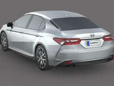 Toyota Camry LE Hybrid 2023 3D model