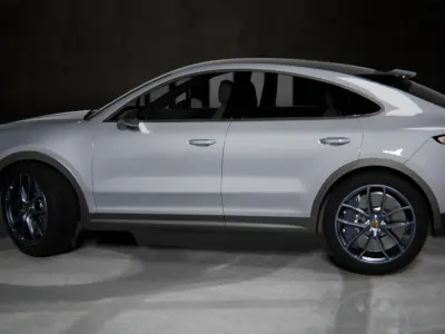Porsche Cayenne Turbo 2024 3D model