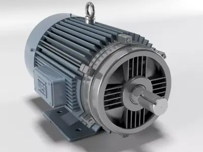 Electric Motor 3D model