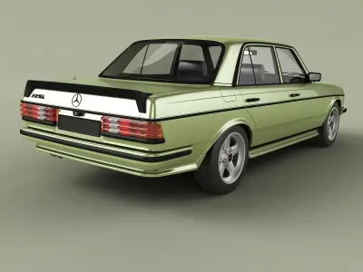 Mercedes-Benz W123 AMG 3D model