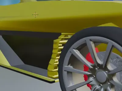 Mercedes Hypercar prototype 3D model
