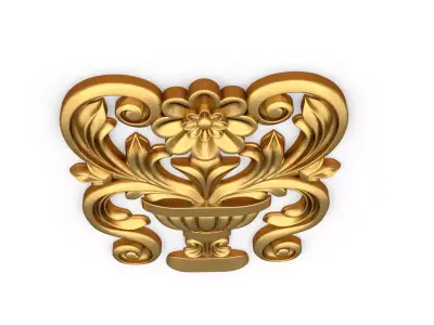 carved classic decorative ornament cnc 3d printing stl 49 3D print model