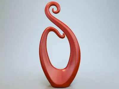 Abstract Figure m016 P 3D print model