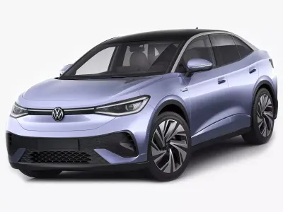 Volkswagen ID5 2022 3D model