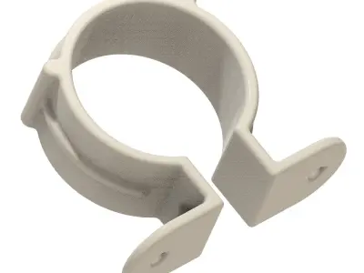 Premium Pvc Pipe Clip 3D print model