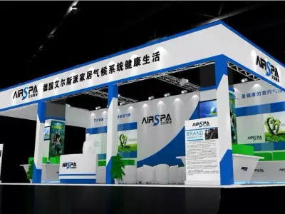 Booth - Area - 12X6-3DMAX2009-016 3D model