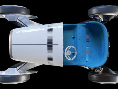 Mercedes-Benz Vision Simplex 2019 3D model