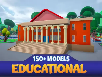 Educational Environment 3D model