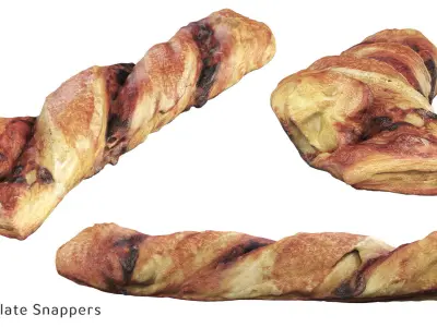 Pastry Set 03 3D model