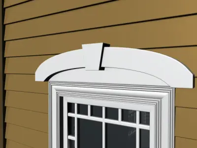 Window Header 4 3D model