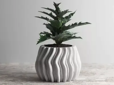 vase 3d print 493 3D print model