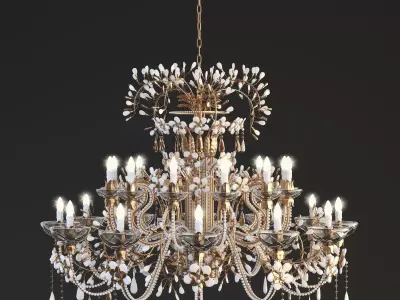 Mechini Chandelier 3D model
