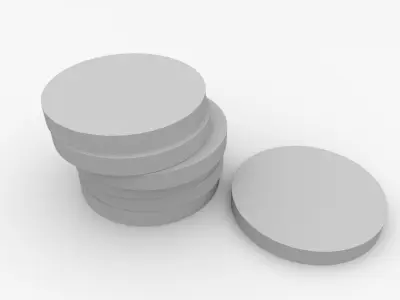 Game Chip 3D model