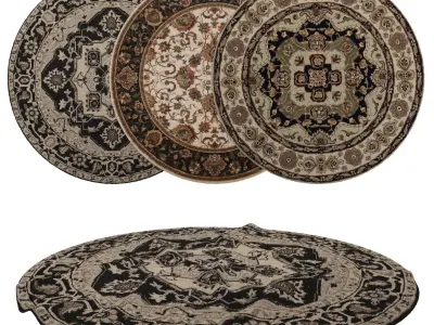 Rugs No 553 Low-poly 3D model