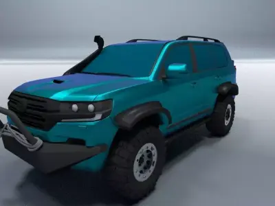 Toyota Land Cruiser V8 by Kaiser Design 3D model