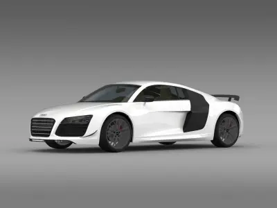 Audi R8 LMX 2014  3D model