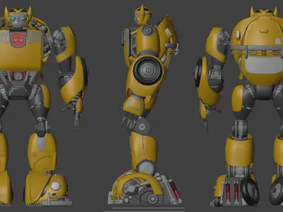 Bumblebee - transformers VW beetle 3D model