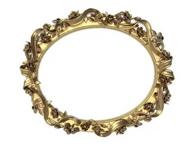 Carved Picture Frame 3D model 31
