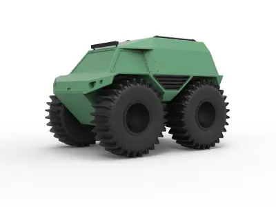 THOR Ultimate ATV Scale 1 to 24 3D print model