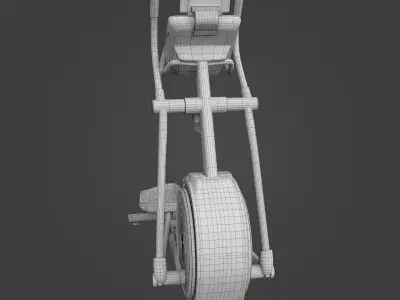 Elliptical trainer-Exercise Equipment-04 3D model