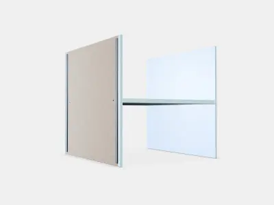 KALLAX Insert with 1 shelf Low-poly 3D model