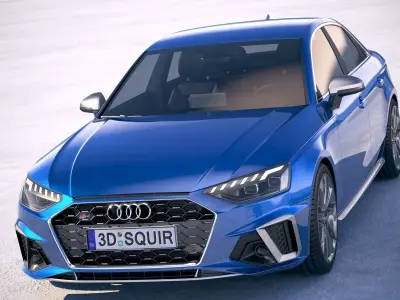 Audi S4 Sedan 2020 3D model